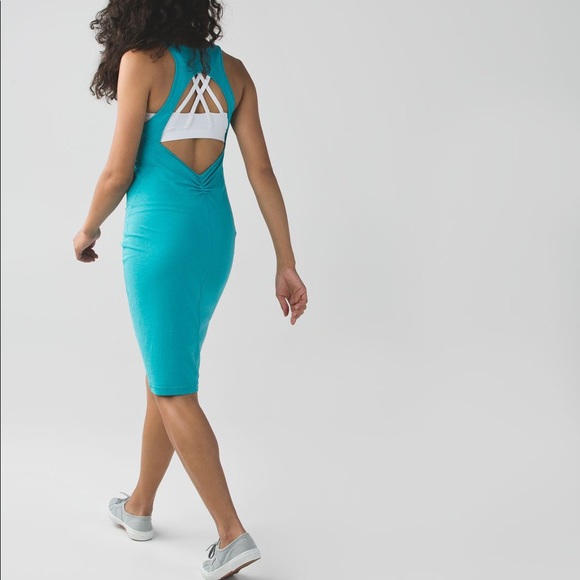 Lululemon Go For It Open Back Dress - Picture 1 of 7